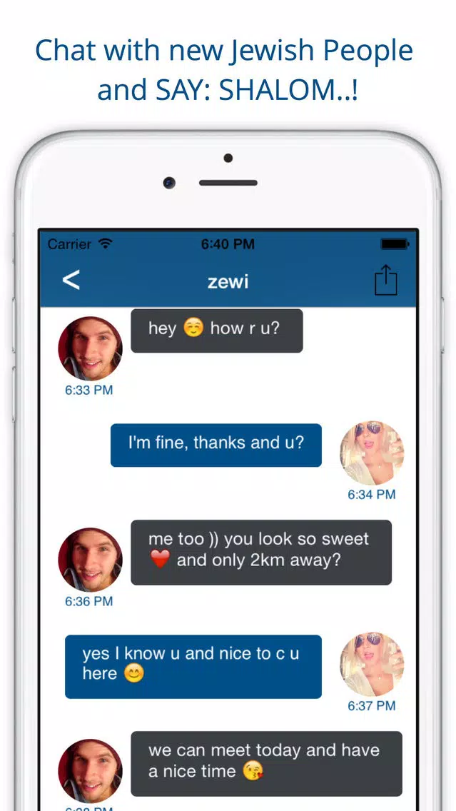 Jshalom - Jewish Dating App! Meet Jewish Singles, Chat and Love Screenshots