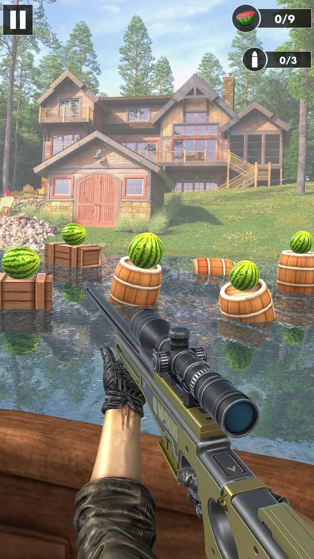 Watermelon Shooter: Gun Games Screenshots