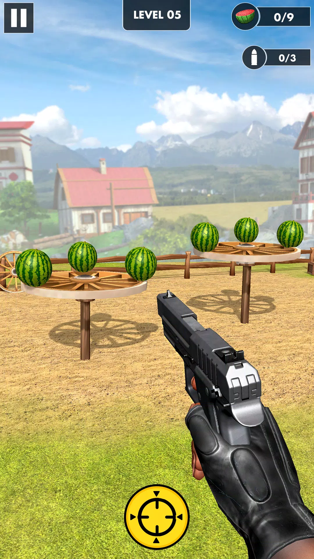 Watermelon Shooter: Gun Games Screenshots