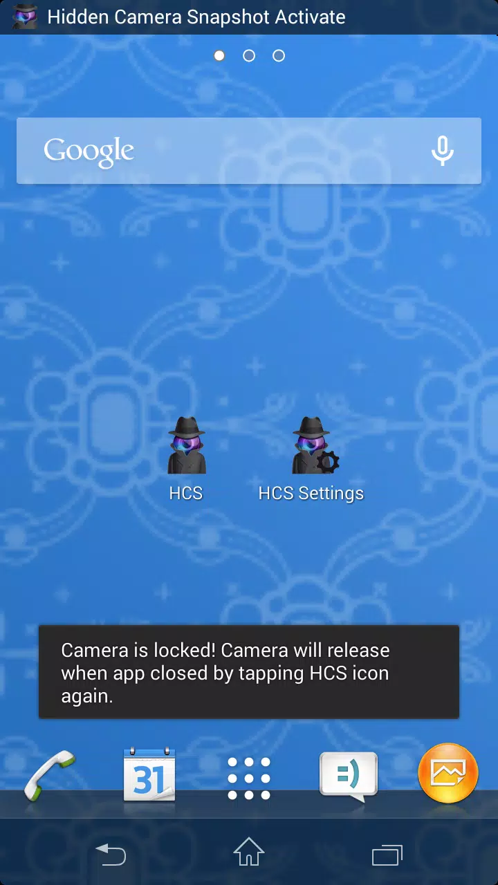 Hidden Camera Snapshot Screenshots