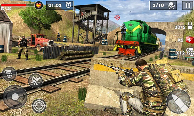 Commando Cover Shooting Strike Screenshots