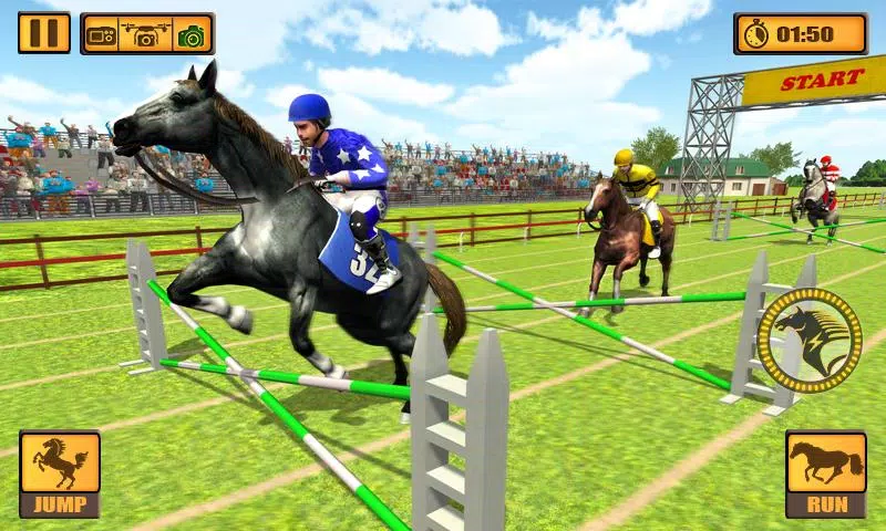 Horse Riding Derby Racing Game Screenshots