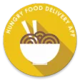Hungry Grocery Delivery Boy