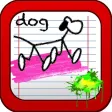 Doodle Dog Sketch Game - Stick Man Runner Games Doodle Dog Sketch Game - Stick Man Runner Games