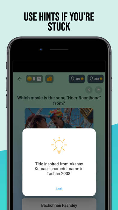 Bollywood Quiz - Movie Game Screenshots