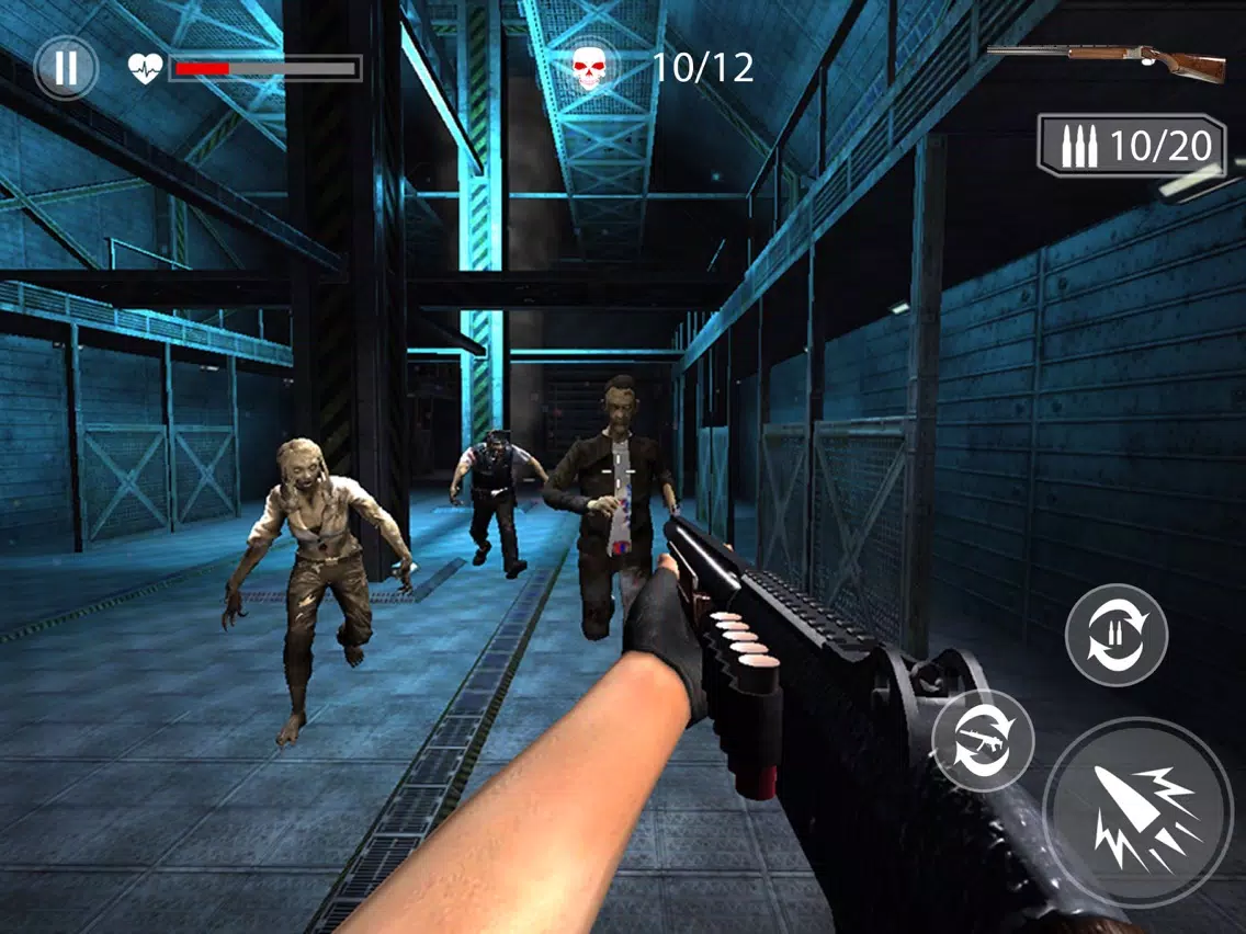 Frontline Evil Dead Zombies Killer iPad  スクリーンショット