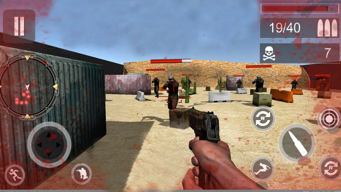 Tangkapan skrin Frontline Counter Shooter: Adventure Warfare