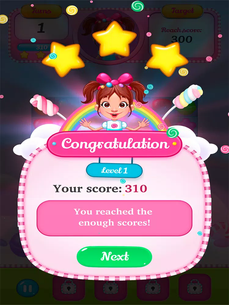 Fruit Candy Bomb iPad Screenshots