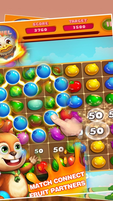 Garden Fruit Link Deluxe - Match 3 Fruit Mania Screenshots