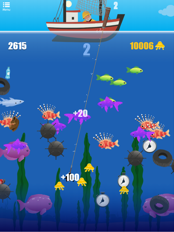 Capturas de pantalla de Harpoon FRVR iPad 