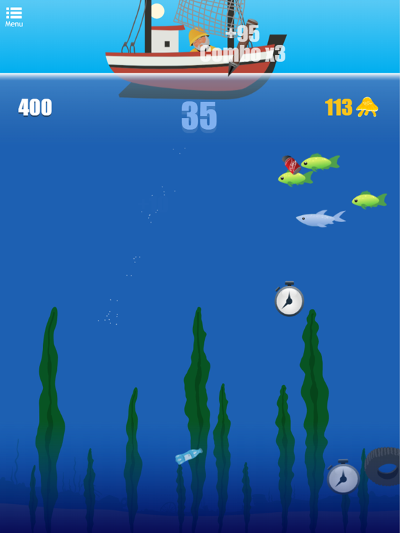 Capturas de pantalla de Harpoon FRVR iPad 