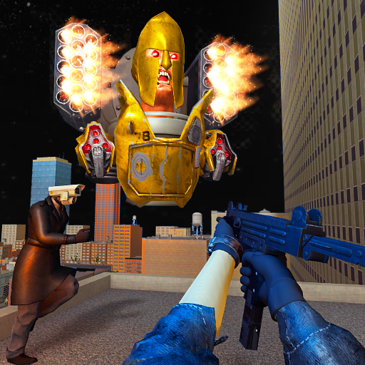 Toilet FPS Shooting