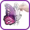 How to draw Butterflies