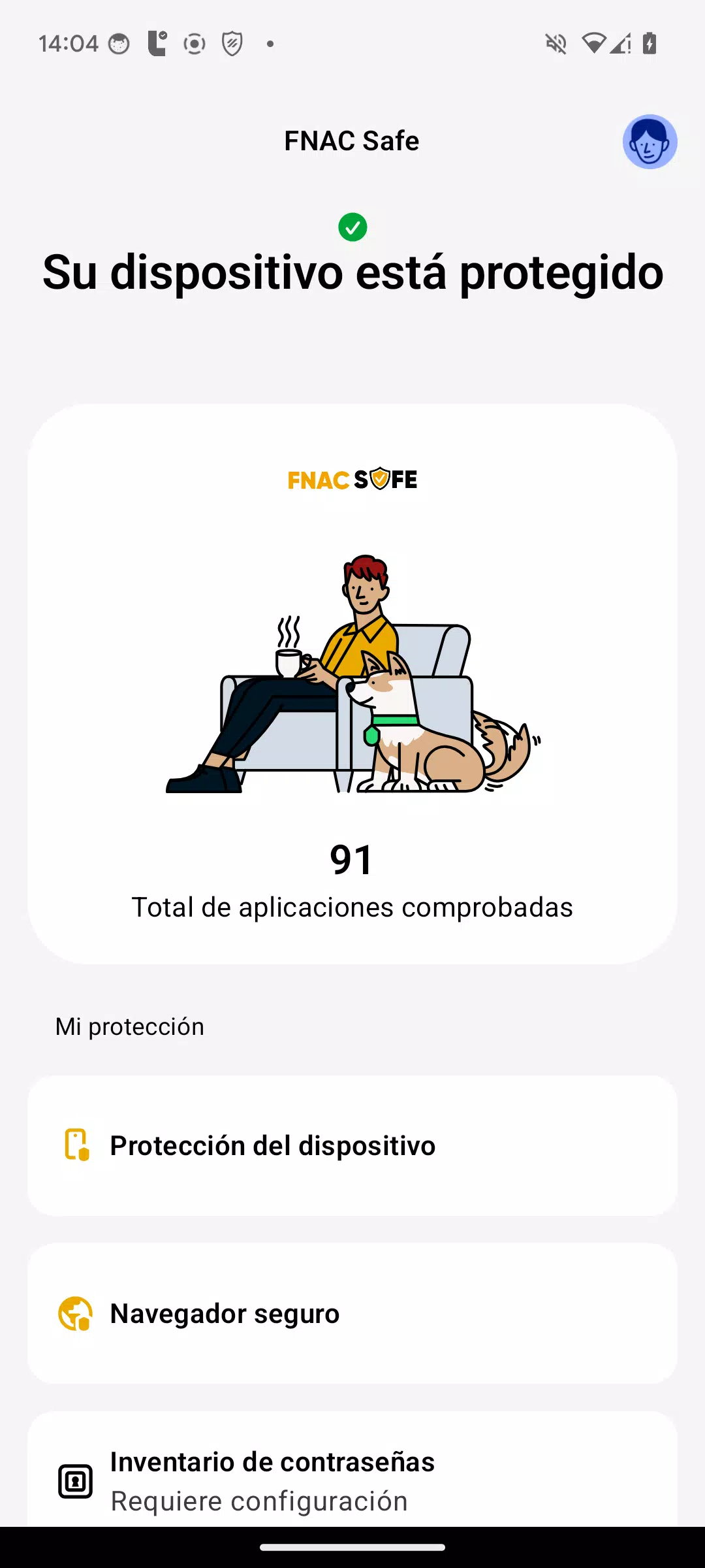 FNAC Safe Screenshots