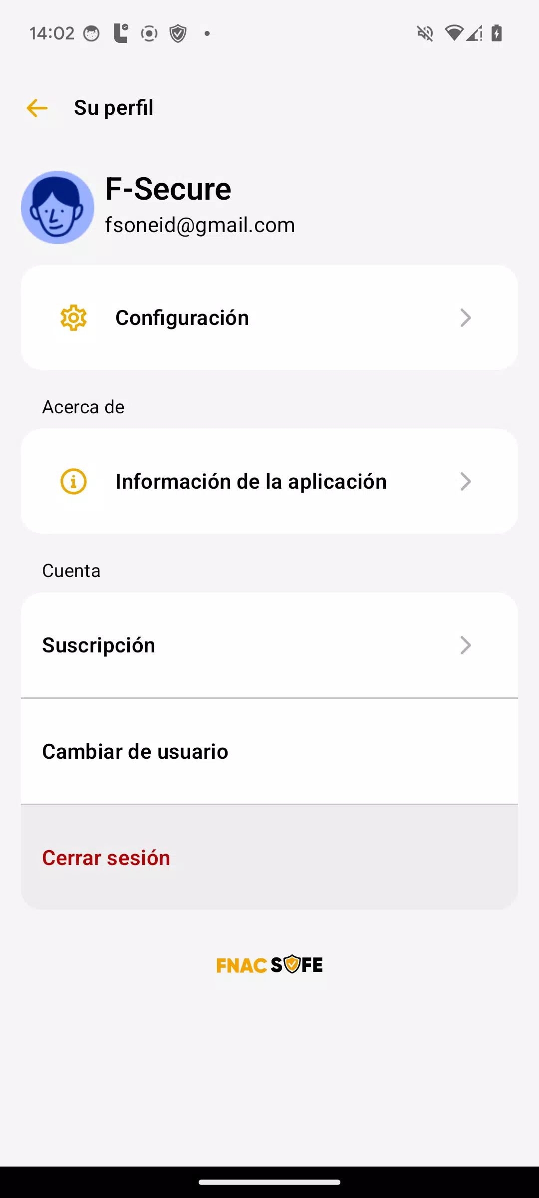 FNAC Safe Screenshots