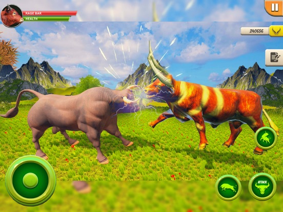 Wildlife Bull Animal Simulator iPad Screenshots
