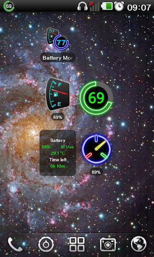 Battery Monitor Widget Screenshots