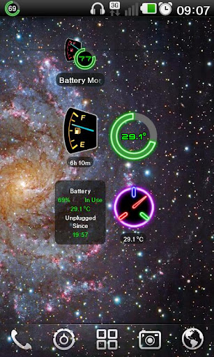 Battery Monitor Widget Screenshots