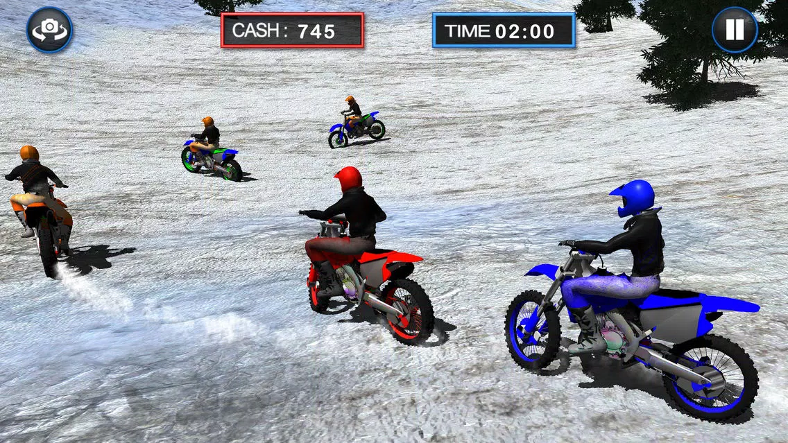 Bike Ride-r Frozen Highway Rally : Stunt Moto Free Screenshots