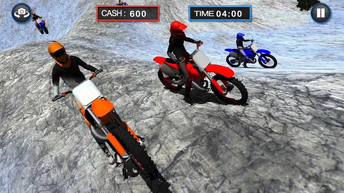 Bike Ride-r Frozen Highway Rally : Stunt Moto Free Screenshots