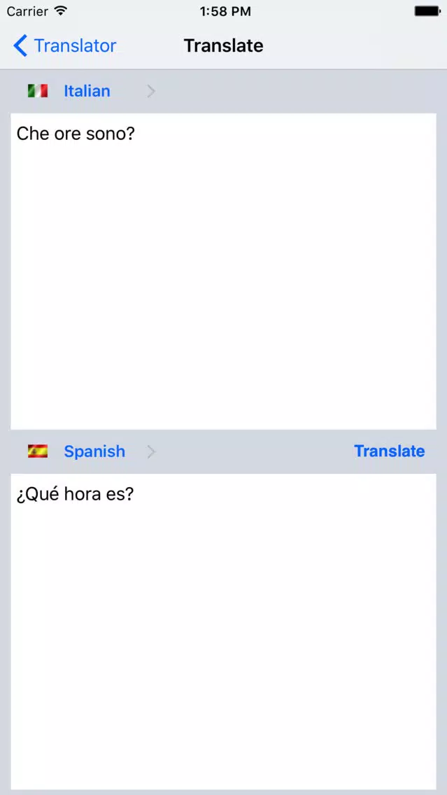 Offline Translator It-Es Screenshots