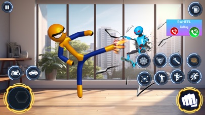 Captures d'écran de Stickman War Games - Superhero