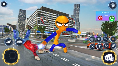 Captures d'écran de Stickman War Games - Superhero