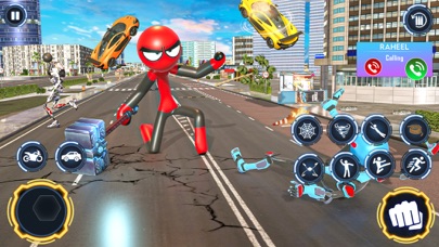 Captures d'écran de Stickman War Games - Superhero