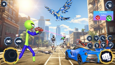 Captures d'écran de Stickman War Games - Superhero