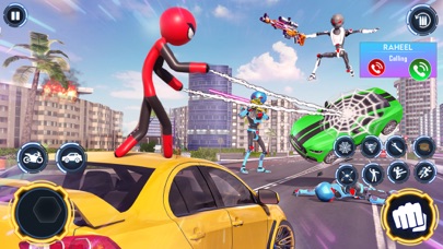 Captures d'écran de Stickman War Games - Superhero