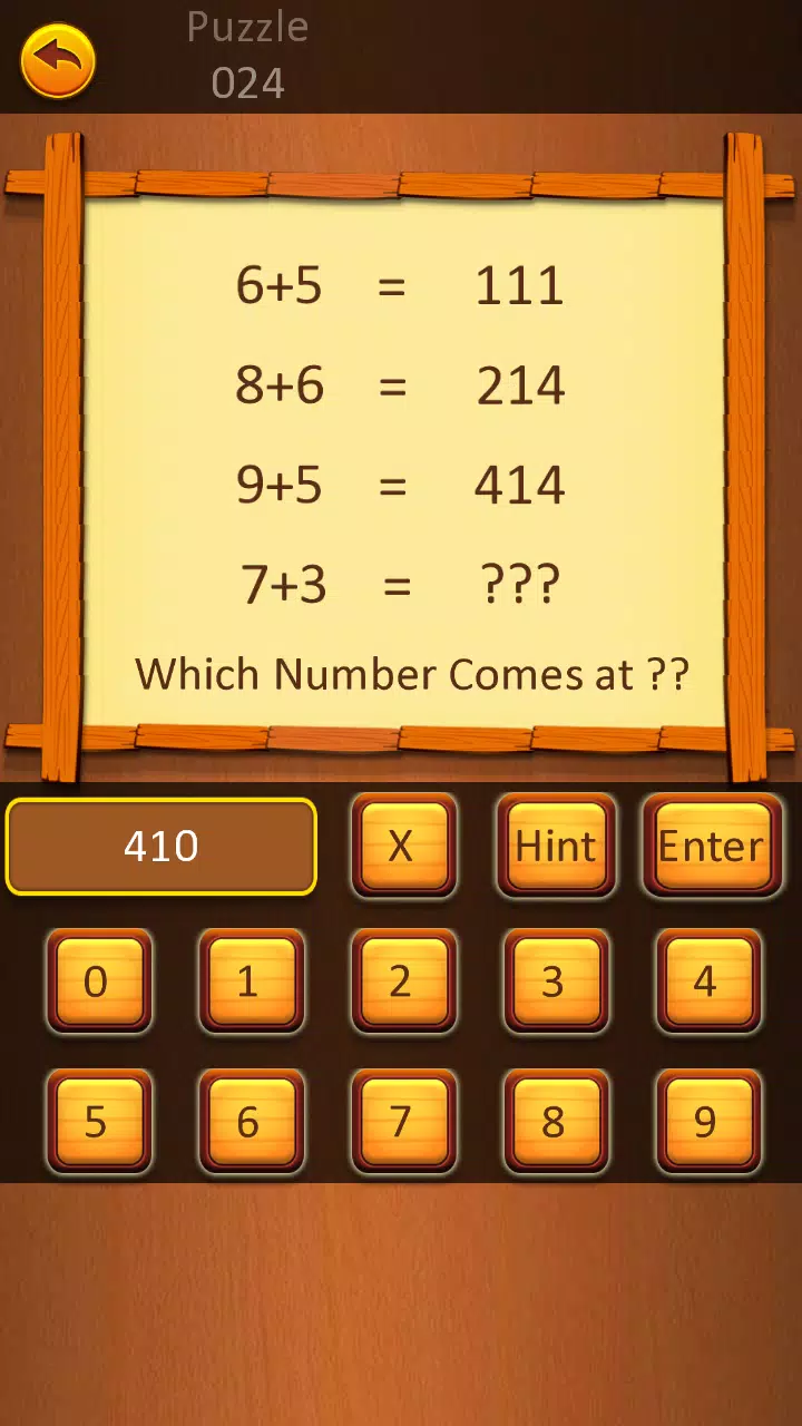Tangkapan layar Math Puzzle Champ