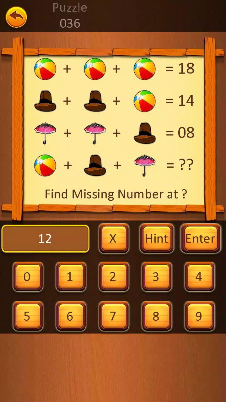 Tangkapan layar Math Puzzle Champ