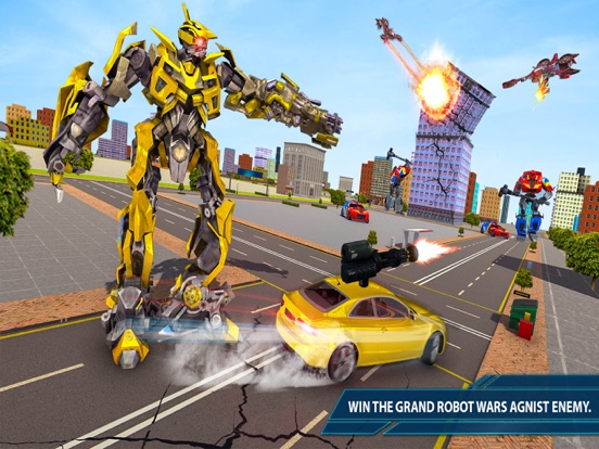 Captures d'écran de Robot Car Drone Transform iPad 