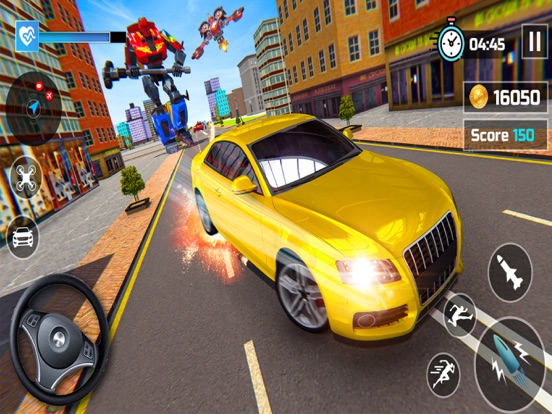 Captures d'écran de Robot Car Drone Transform iPad 