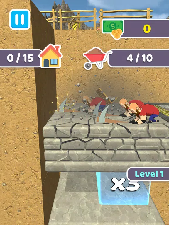Block Breaker Miner iPad  スクリーンショット