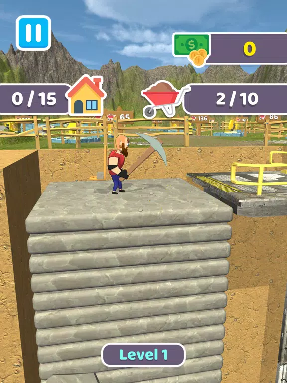 Block Breaker Miner iPad  スクリーンショット
