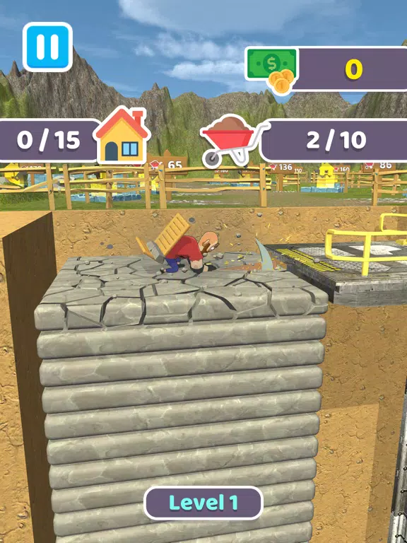 Block Breaker Miner iPad  スクリーンショット