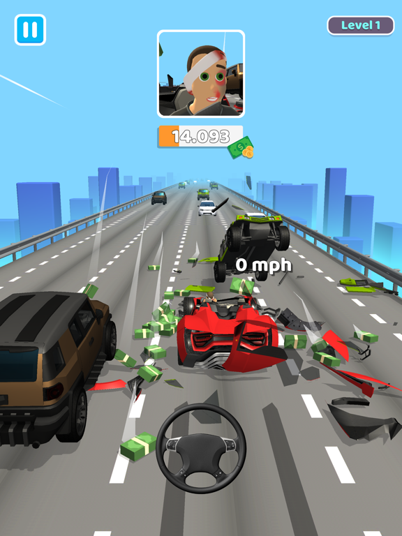 تصاویر Motorway Chaos iPad 