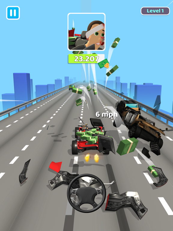 تصاویر Motorway Chaos iPad 