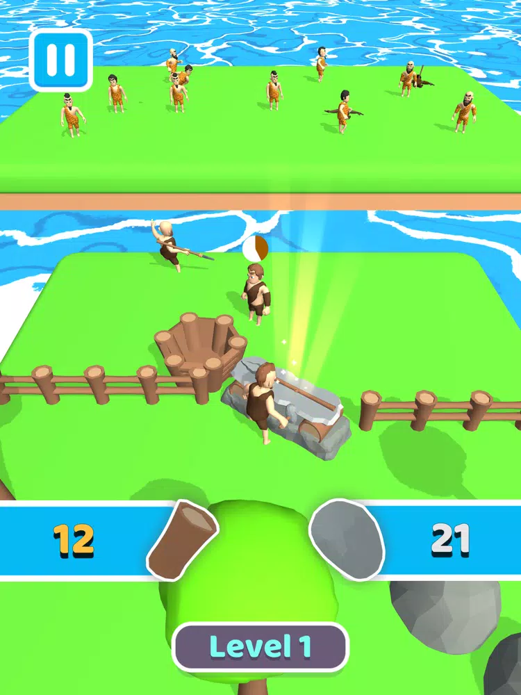 Capturas de tela do Spear Crafter iPad 