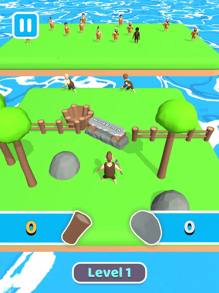 Capturas de tela do Spear Crafter iPad 