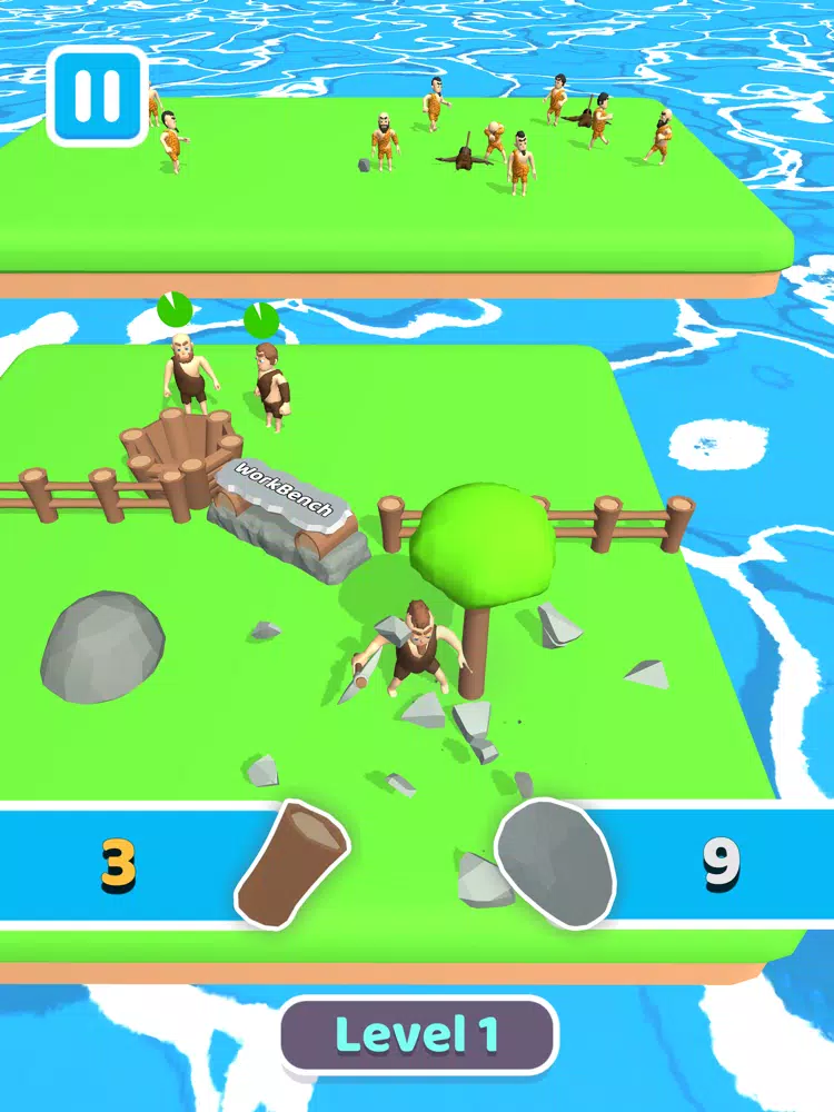 Capturas de tela do Spear Crafter iPad 