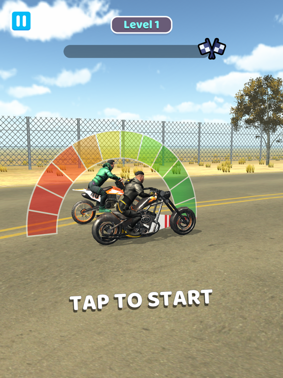 Capturas de tela do Wheelie Rider iPad 