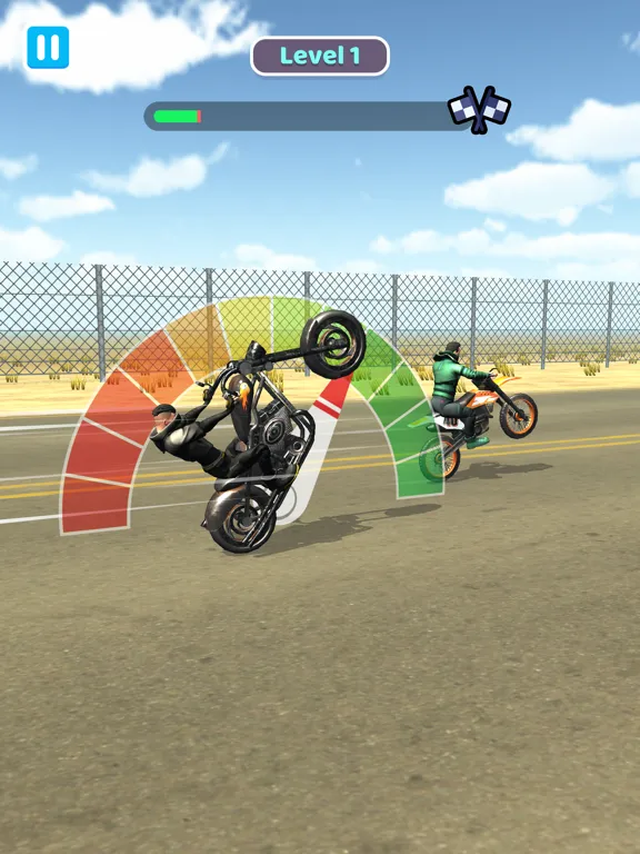 Wheelie Rider iPad Screenshots