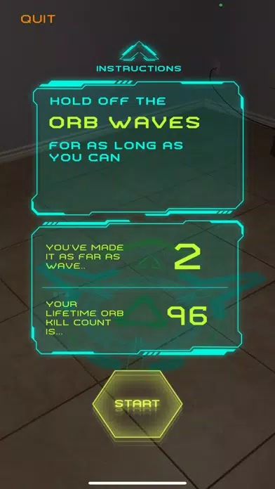 Capturas de tela do Orb Defense AR