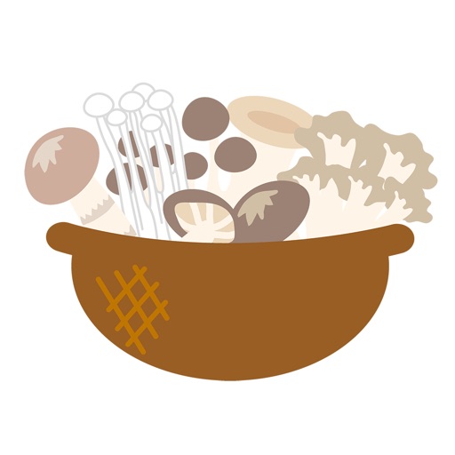 Appetizing mushroom stickers Appetizing mushroom stickers