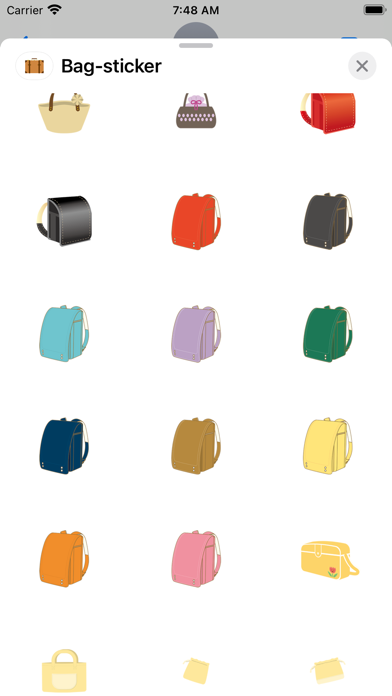 Bag sticker Screenshots