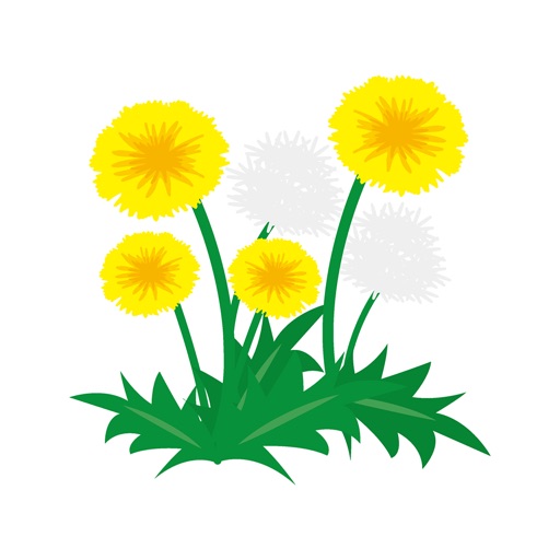 Sticker dandelion Sticker dandelion