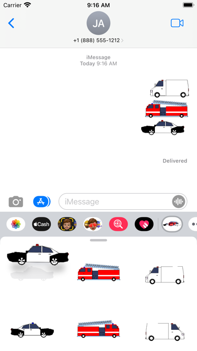 moving car stickers Screenshots