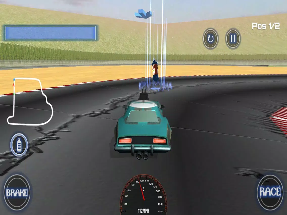 ภาพหน้าจอของ Death Rally 3D iPad 